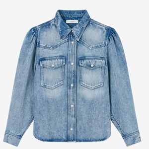 Isabel Marant Fluid Denim Shirt